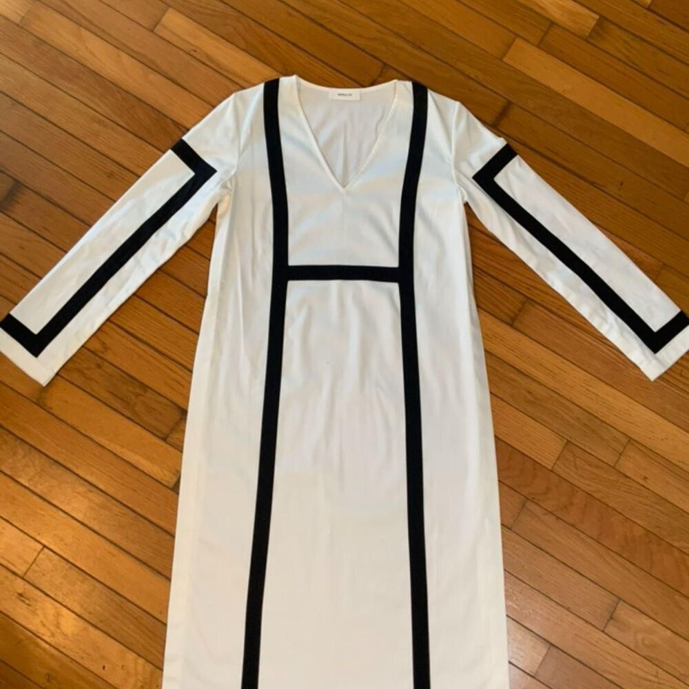 Kshitij Jalori Women's White & Black Dress
